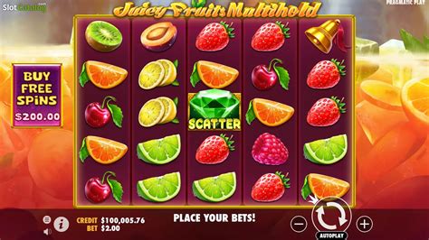 juicy fruits slot|Juicy Fruits Slot ᐈ Play Free Demo & Review 2024.
